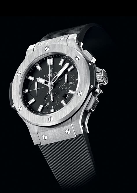 hublot big bang steel on wrist|hublot big bang 44 mm.